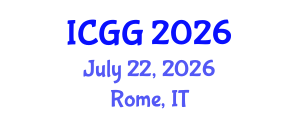 International Conference on Geology and Geophysics (ICGG) July 22, 2026 - Rome, Italy International Conference on Geology and Geophysics (ICGG) July 22, 2026 - Rome, Italy