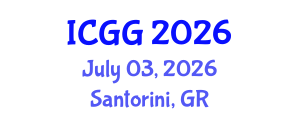 International Conference on Geology and Geophysics (ICGG) July 03, 2026 - Santorini, Greece International Conference on Geology and Geophysics (ICGG) July 03, 2026 - Santorini, Greece