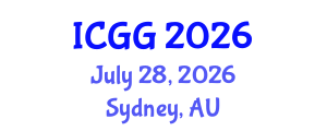 International Conference on Geology and Geophysics (ICGG) July 28, 2026 - Sydney, Australia International Conference on Geology and Geophysics (ICGG) July 28, 2026 - Sydney, Australia