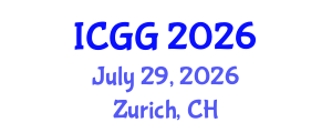 International Conference on Geology and Geophysics (ICGG) July 29, 2026 - Zurich, Switzerland International Conference on Geology and Geophysics (ICGG) July 29, 2026 - Zurich, Switzerland