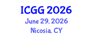 International Conference on Geology and Geophysics (ICGG) June 29, 2026 - Nicosia, Cyprus International Conference on Geology and Geophysics (ICGG) June 29, 2026 - Nicosia, Cyprus