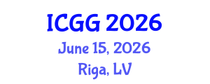 International Conference on Geology and Geophysics (ICGG) June 15, 2026 - Riga, Latvia International Conference on Geology and Geophysics (ICGG) June 15, 2026 - Riga, Latvia