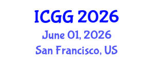 International Conference on Geology and Geophysics (ICGG) June 01, 2026 - San Francisco, United States International Conference on Geology and Geophysics (ICGG) June 01, 2026 - San Francisco, United States