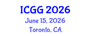 International Conference on Geology and Geophysics (ICGG) June 15, 2026 - Toronto, Canada International Conference on Geology and Geophysics (ICGG) June 15, 2026 - Toronto, Canada