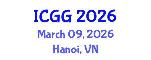 International Conference on Geology and Geophysics (ICGG) March 09, 2026 - Hanoi, Vietnam International Conference on Geology and Geophysics (ICGG) March 09, 2026 - Hanoi, Vietnam