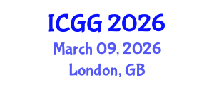 International Conference on Geology and Geophysics (ICGG) March 09, 2026 - London, United Kingdom International Conference on Geology and Geophysics (ICGG) March 09, 2026 - London, United Kingdom