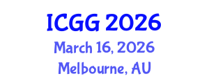 International Conference on Geology and Geophysics (ICGG) March 16, 2026 - Melbourne, Australia International Conference on Geology and Geophysics (ICGG) March 16, 2026 - Melbourne, Australia