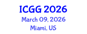 International Conference on Geology and Geophysics (ICGG) March 09, 2026 - Miami, United States International Conference on Geology and Geophysics (ICGG) March 09, 2026 - Miami, United States