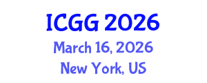 International Conference on Geology and Geophysics (ICGG) March 16, 2026 - New York, United States International Conference on Geology and Geophysics (ICGG) March 16, 2026 - New York, United States