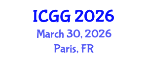 International Conference on Geology and Geophysics (ICGG) March 30, 2026 - Paris, France International Conference on Geology and Geophysics (ICGG) March 30, 2026 - Paris, France