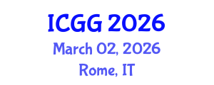 International Conference on Geology and Geophysics (ICGG) March 02, 2026 - Rome, Italy International Conference on Geology and Geophysics (ICGG) March 02, 2026 - Rome, Italy