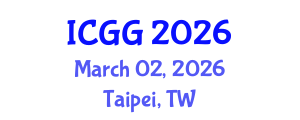 International Conference on Geology and Geophysics (ICGG) March 02, 2026 - Taipei, Taiwan International Conference on Geology and Geophysics (ICGG) March 02, 2026 - Taipei, Taiwan