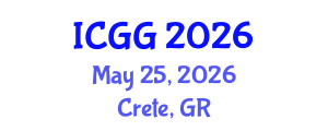 International Conference on Geology and Geophysics (ICGG) May 25, 2026 - Crete, Greece International Conference on Geology and Geophysics (ICGG) May 25, 2026 - Crete, Greece