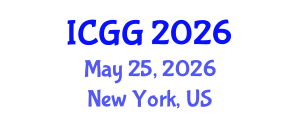 International Conference on Geology and Geophysics (ICGG) May 25, 2026 - New York, United States International Conference on Geology and Geophysics (ICGG) May 25, 2026 - New York, United States