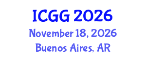 International Conference on Geology and Geophysics (ICGG) November 18, 2026 - Buenos Aires, Argentina International Conference on Geology and Geophysics (ICGG) November 18, 2026 - Buenos Aires, Argentina