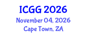 International Conference on Geology and Geophysics (ICGG) November 04, 2026 - Cape Town, South Africa International Conference on Geology and Geophysics (ICGG) November 04, 2026 - Cape Town, South Africa