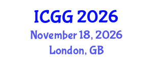 International Conference on Geology and Geophysics (ICGG) November 18, 2026 - London, United Kingdom International Conference on Geology and Geophysics (ICGG) November 18, 2026 - London, United Kingdom