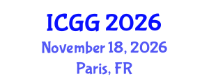 International Conference on Geology and Geophysics (ICGG) November 18, 2026 - Paris, France International Conference on Geology and Geophysics (ICGG) November 18, 2026 - Paris, France
