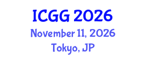 International Conference on Geology and Geophysics (ICGG) November 11, 2026 - Tokyo, Japan