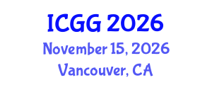 International Conference on Geology and Geophysics (ICGG) November 15, 2026 - Vancouver, Canada International Conference on Geology and Geophysics (ICGG) November 15, 2026 - Vancouver, Canada