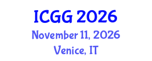 International Conference on Geology and Geophysics (ICGG) November 11, 2026 - Venice, Italy