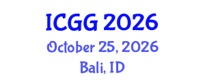 International Conference on Geology and Geophysics (ICGG) October 25, 2026 - Bali, Indonesia International Conference on Geology and Geophysics (ICGG) October 25, 2026 - Bali, Indonesia
