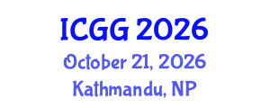 International Conference on Geology and Geophysics (ICGG) October 21, 2026 - Kathmandu, Nepal International Conference on Geology and Geophysics (ICGG) October 21, 2026 - Kathmandu, Nepal