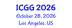 International Conference on Geology and Geophysics (ICGG) October 28, 2026 - Los Angeles, United States