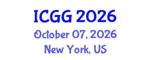 International Conference on Geology and Geophysics (ICGG) October 07, 2026 - New York, United States