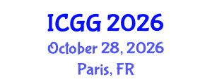 International Conference on Geology and Geophysics (ICGG) October 28, 2026 - Paris, France