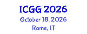 International Conference on Geology and Geophysics (ICGG) October 18, 2026 - Rome, Italy International Conference on Geology and Geophysics (ICGG) October 18, 2026 - Rome, Italy