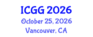 International Conference on Geology and Geophysics (ICGG) October 25, 2026 - Vancouver, Canada International Conference on Geology and Geophysics (ICGG) October 25, 2026 - Vancouver, Canada