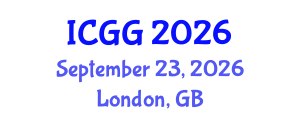International Conference on Geology and Geophysics (ICGG) September 23, 2026 - London, United Kingdom International Conference on Geology and Geophysics (ICGG) September 23, 2026 - London, United Kingdom