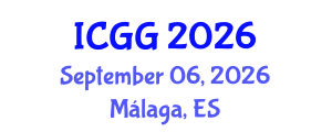 International Conference on Geology and Geophysics (ICGG) September 06, 2026 - Málaga, Spain International Conference on Geology and Geophysics (ICGG) September 06, 2026 - Málaga, Spain