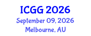 International Conference on Geology and Geophysics (ICGG) September 09, 2026 - Melbourne, Australia International Conference on Geology and Geophysics (ICGG) September 09, 2026 - Melbourne, Australia