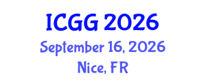 International Conference on Geology and Geophysics (ICGG) September 16, 2026 - Nice, France International Conference on Geology and Geophysics (ICGG) September 16, 2026 - Nice, France