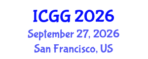 International Conference on Geology and Geophysics (ICGG) September 27, 2026 - San Francisco, United States International Conference on Geology and Geophysics (ICGG) September 27, 2026 - San Francisco, United States