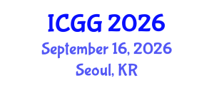 International Conference on Geology and Geophysics (ICGG) September 16, 2026 - Seoul, Republic of Korea International Conference on Geology and Geophysics (ICGG) September 16, 2026 - Seoul, Republic of Korea