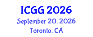 International Conference on Geology and Geophysics (ICGG) September 20, 2026 - Toronto, Canada International Conference on Geology and Geophysics (ICGG) September 20, 2026 - Toronto, Canada