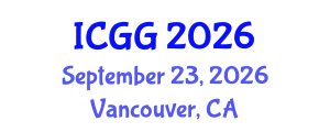 International Conference on Geology and Geophysics (ICGG) September 23, 2026 - Vancouver, Canada International Conference on Geology and Geophysics (ICGG) September 23, 2026 - Vancouver, Canada