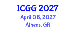 International Conference on Geology and Geophysics (ICGG) April 08, 2027 - Athens, Greece