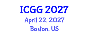 International Conference on Geology and Geophysics (ICGG) April 22, 2027 - Boston, United States