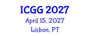 International Conference on Geology and Geophysics (ICGG) April 15, 2027 - Lisbon, Portugal International Conference on Geology and Geophysics (ICGG) April 15, 2027 - Lisbon, Portugal