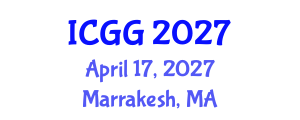 International Conference on Geology and Geophysics (ICGG) April 17, 2027 - Marrakesh, Morocco International Conference on Geology and Geophysics (ICGG) April 17, 2027 - Marrakesh, Morocco