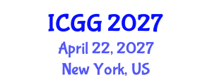 International Conference on Geology and Geophysics (ICGG) April 22, 2027 - New York, United States
