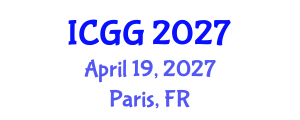 International Conference on Geology and Geophysics (ICGG) April 19, 2027 - Paris, France International Conference on Geology and Geophysics (ICGG) April 19, 2027 - Paris, France