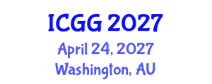 International Conference on Geology and Geophysics (ICGG) April 24, 2027 - Washington, Australia International Conference on Geology and Geophysics (ICGG) April 24, 2027 - Washington, Australia