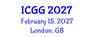 International Conference on Geology and Geophysics (ICGG) February 15, 2027 - London, United Kingdom International Conference on Geology and Geophysics (ICGG) February 15, 2027 - London, United Kingdom