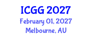 International Conference on Geology and Geophysics (ICGG) February 01, 2027 - Melbourne, Australia International Conference on Geology and Geophysics (ICGG) February 01, 2027 - Melbourne, Australia