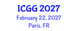 International Conference on Geology and Geophysics (ICGG) February 22, 2027 - Paris, France
